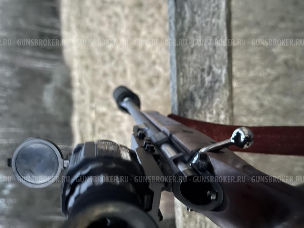 Карабин с тепловизионным прицелом и ДТК. 