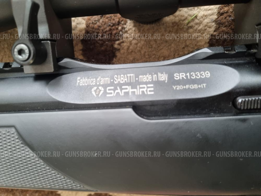 Карабин Sabatti SAPHIRE, кал. 308 win, пластик THUMBHOLE, (610 мм)
