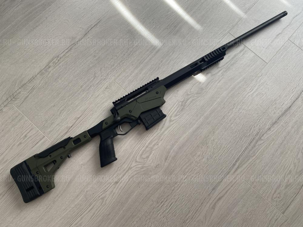 Карабин Savage AXIS II Precision 6,5 Creedmoor L=559 (твист 1-8, вивер 20MOA, алюминиевое шасси MDT)