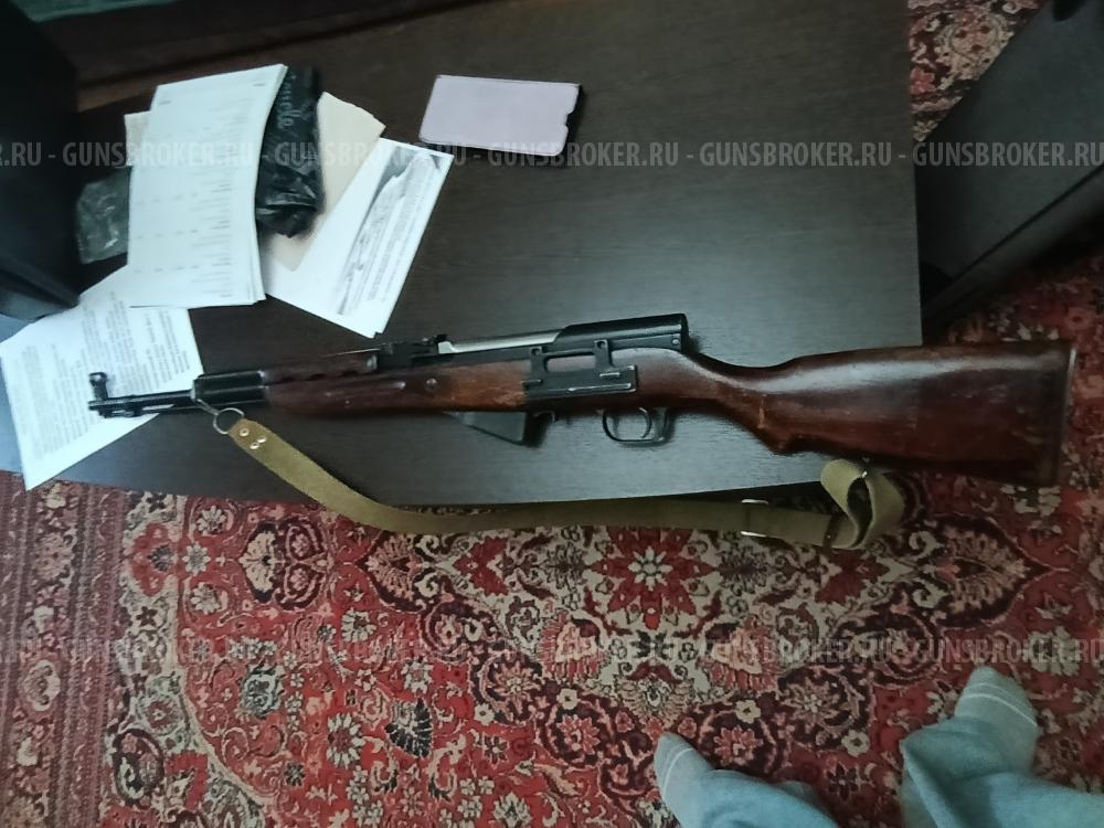 Карабин СКС с оптикой