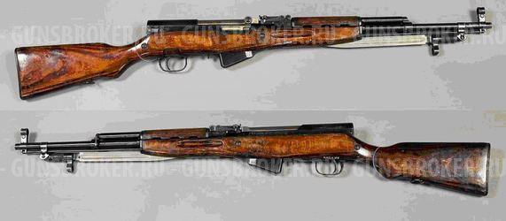 Карабин СКС СХП под светозвуковой патрон 7.62х39.