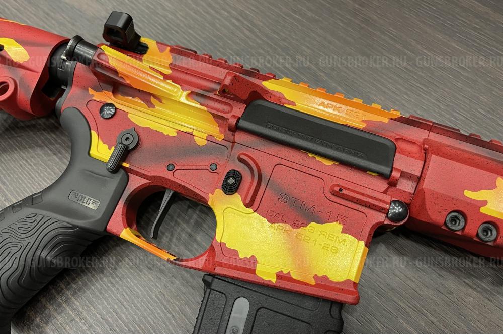 Карабин STM-15 cal. .223 REM, 14,5", SPR, Cerakote Red (Новый)  тел.+7495-175-75-75 
