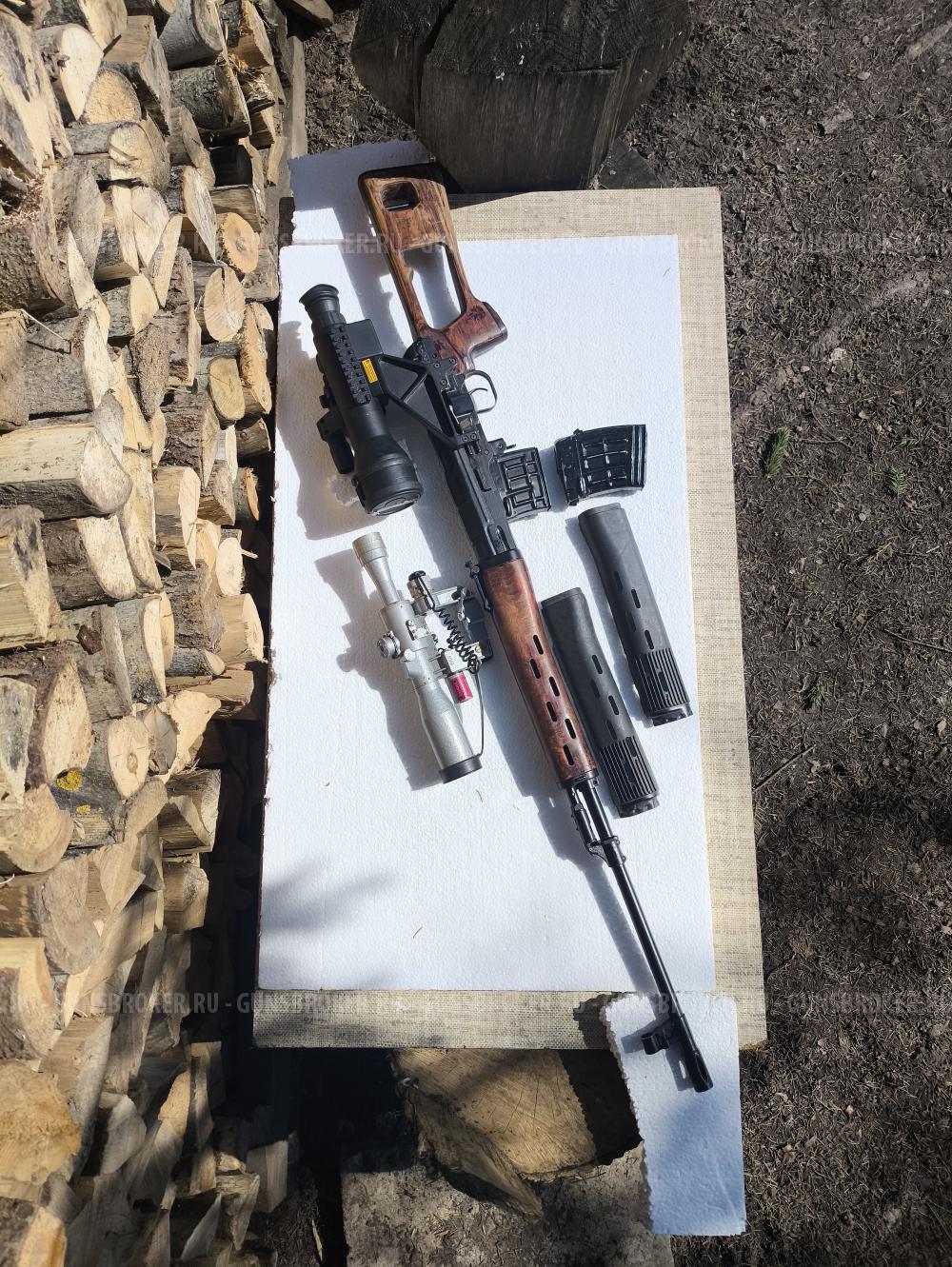 Карабин тигр с длинным стволом