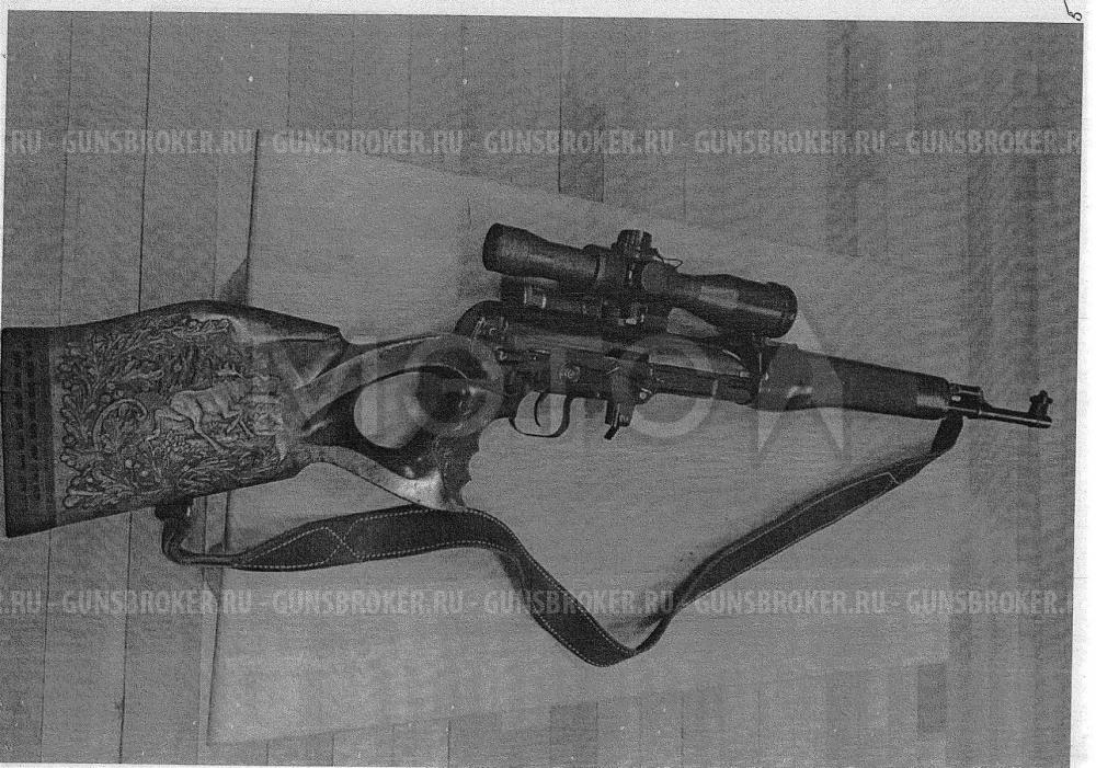 Карабин Тигр с оптическим прицелом