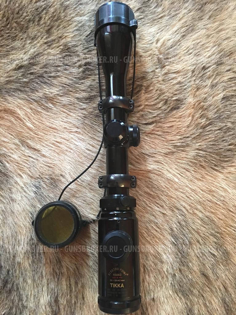 Карабин TIKKA с тремя комбинированными стволами.