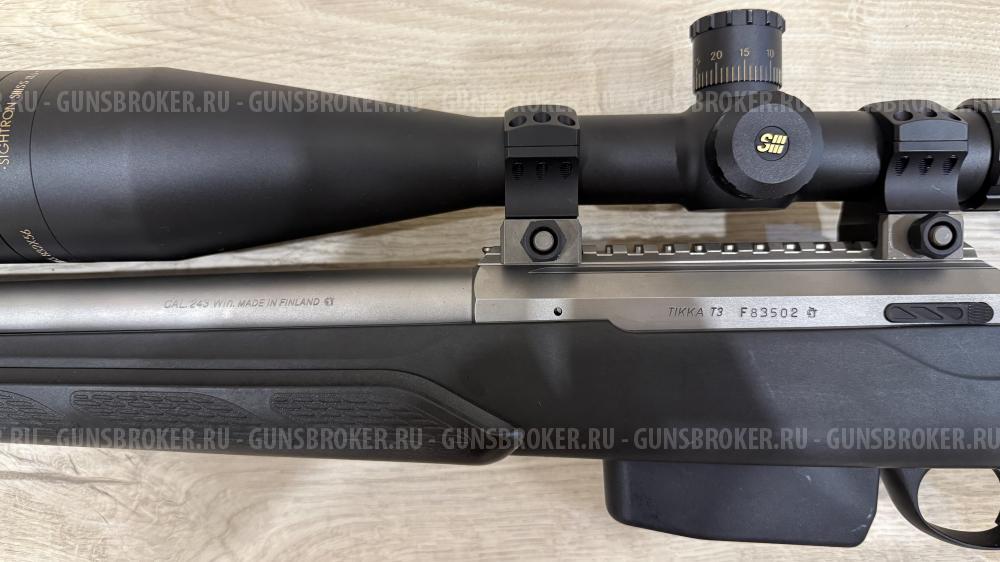 Карабин Tikka T3x Lite Stainless Steel .243Win, twist10