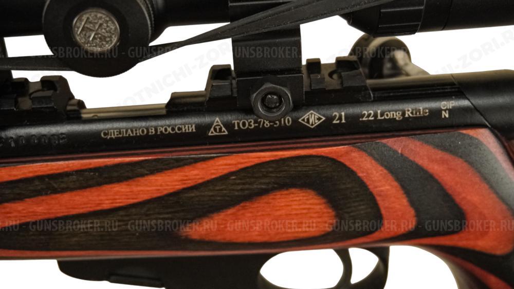 Карабин ТОЗ-78-310 22LR L-536 дерево Комиссия 891272674