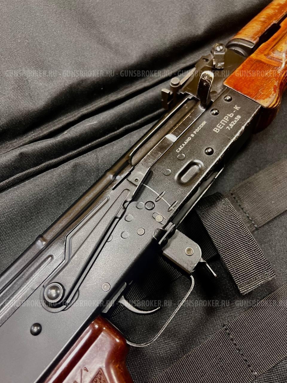 Карабин Вепрь-К, калибр, 7,62/39,