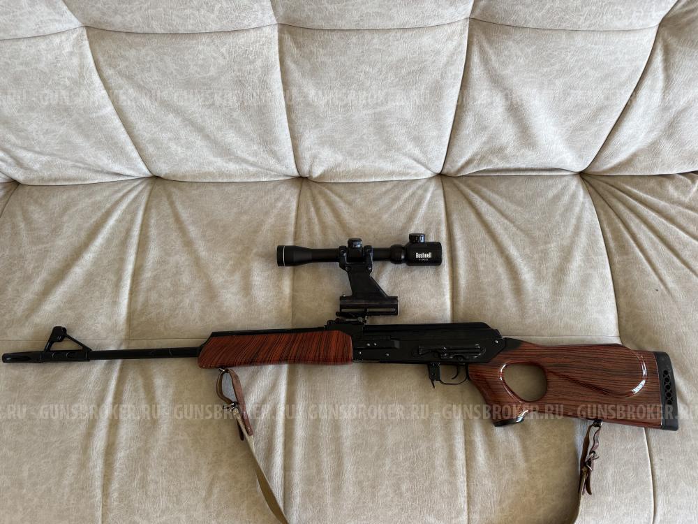 карабин вепрь калибр 7,62*51(.308Win) L=590 с оптикой