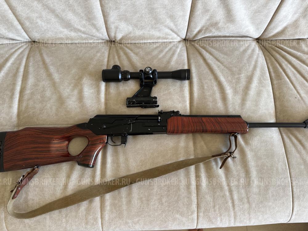карабин вепрь калибр 7,62*51(.308Win) L=590 с оптикой