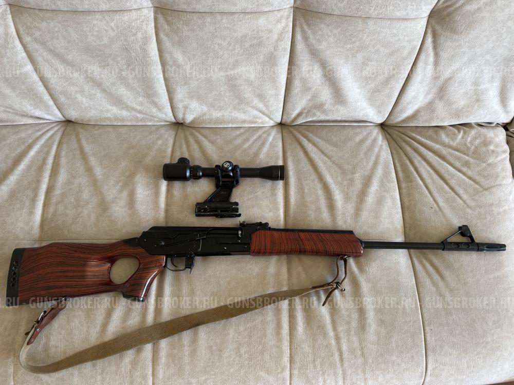 карабин вепрь калибр 7,62*51(.308Win) L=590 с оптикой