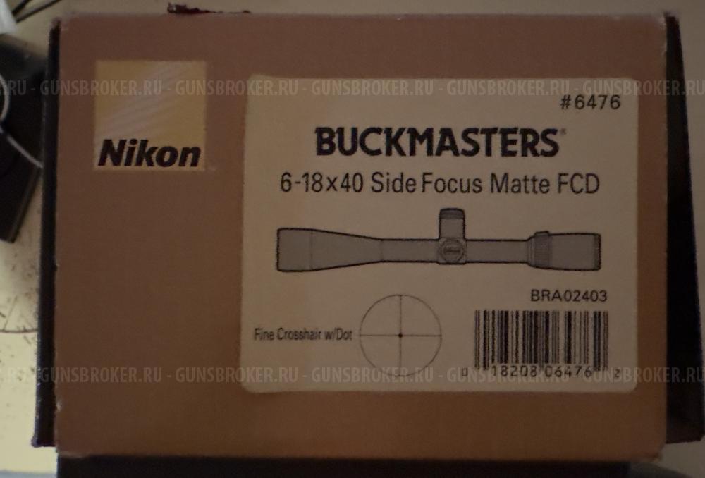 Карабин Walther G22R + Nikon Buckmasters 6-18x40 Side Focus Matte FCD