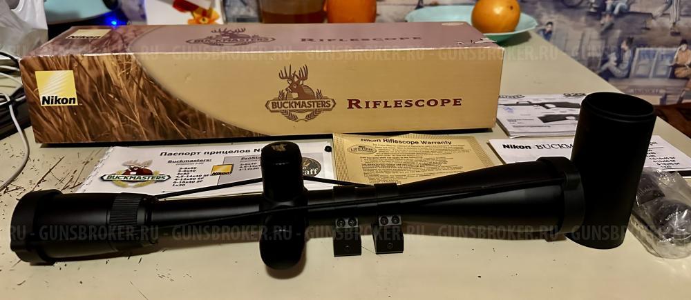 Карабин Walther G22R + Nikon Buckmasters 6-18x40 Side Focus Matte FCD