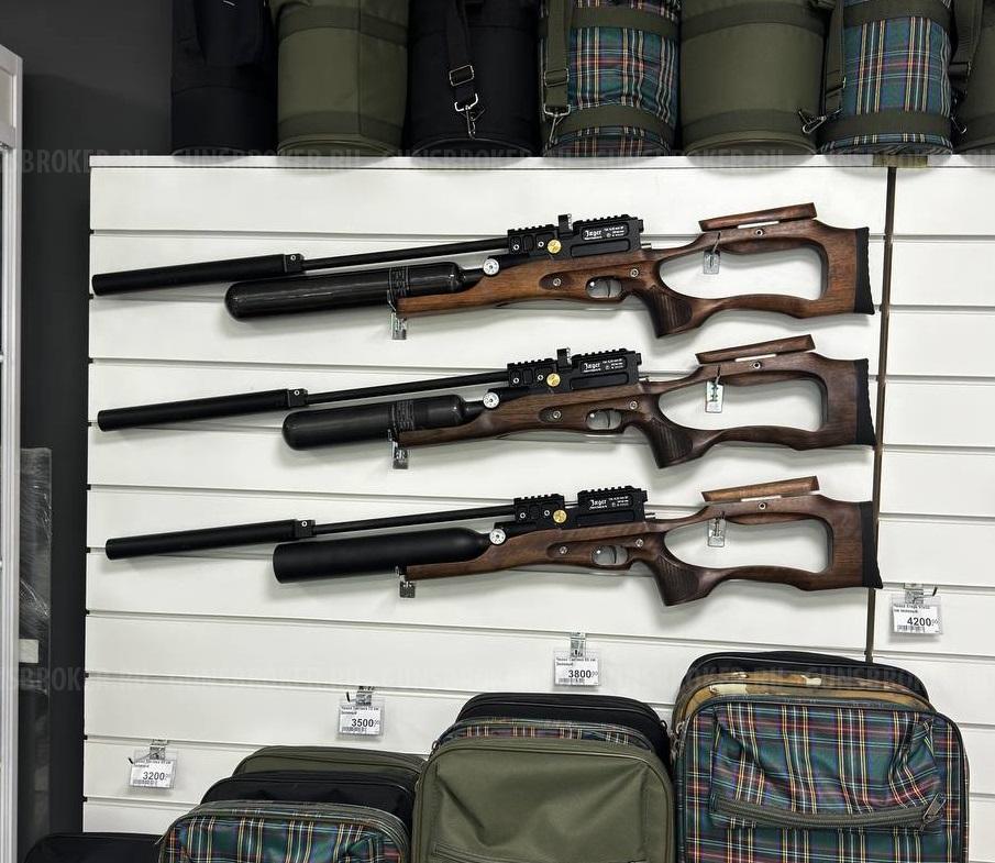 Карабины Егерь с КОМПОЗИТНЫМИ колбами 0.7 и 0.58, SP кал. 6.35, AP590, 116L(AP)B, до 3 Дж