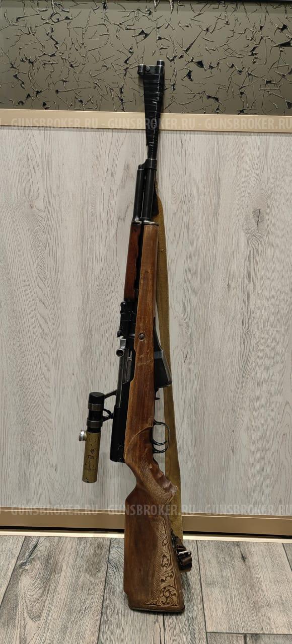 Каробин скс с оптикой 52 года маленький настрел ,все вопросы по телефону