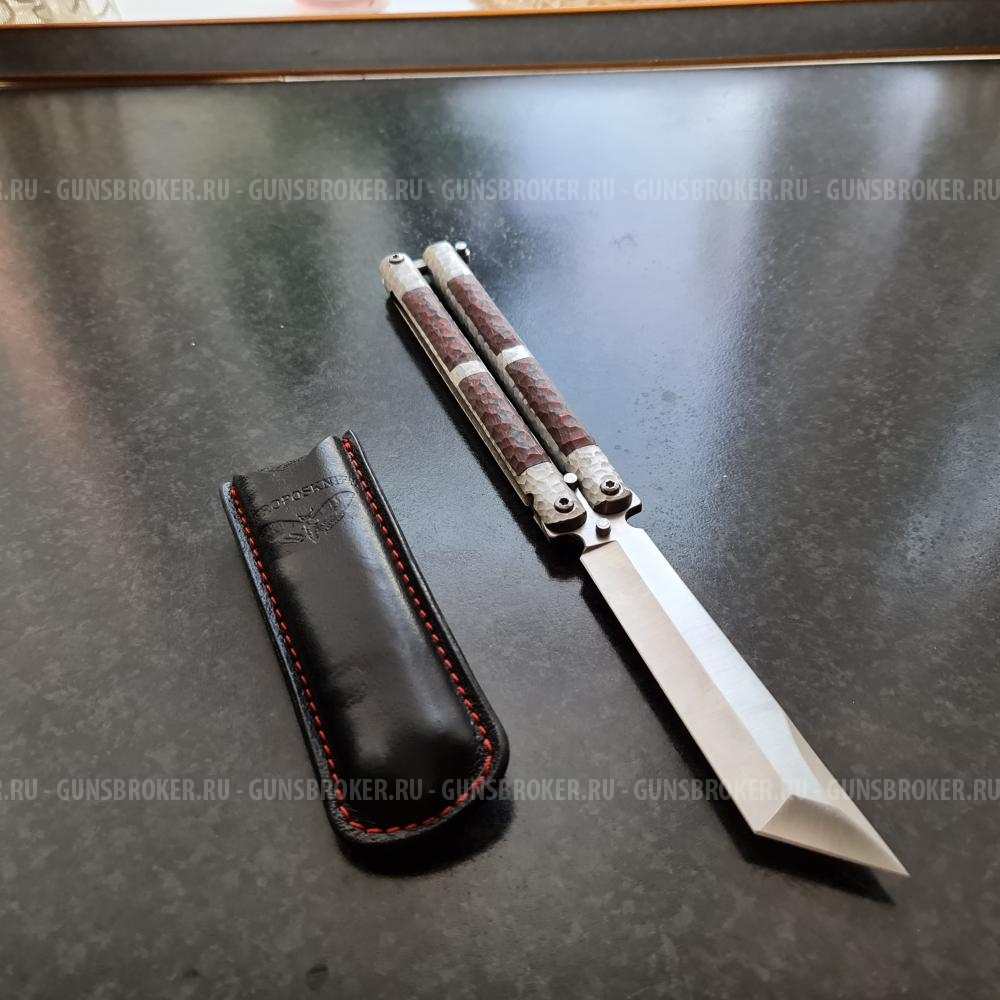 Кастомный балисонг от AtroposKnife купить - Тюмень