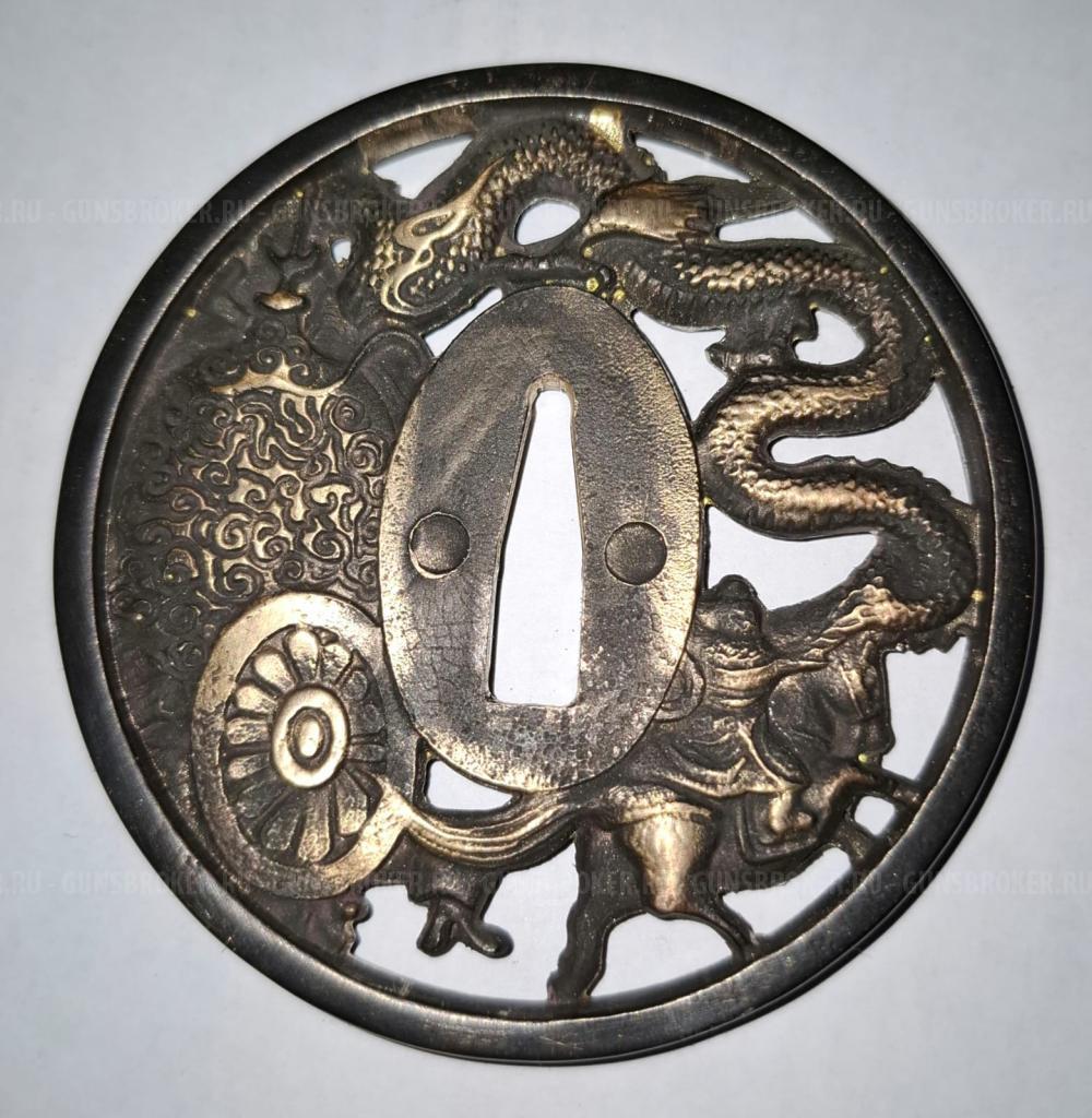 ПРОДАНА. Катана «Токугава» дамаск эксклюив