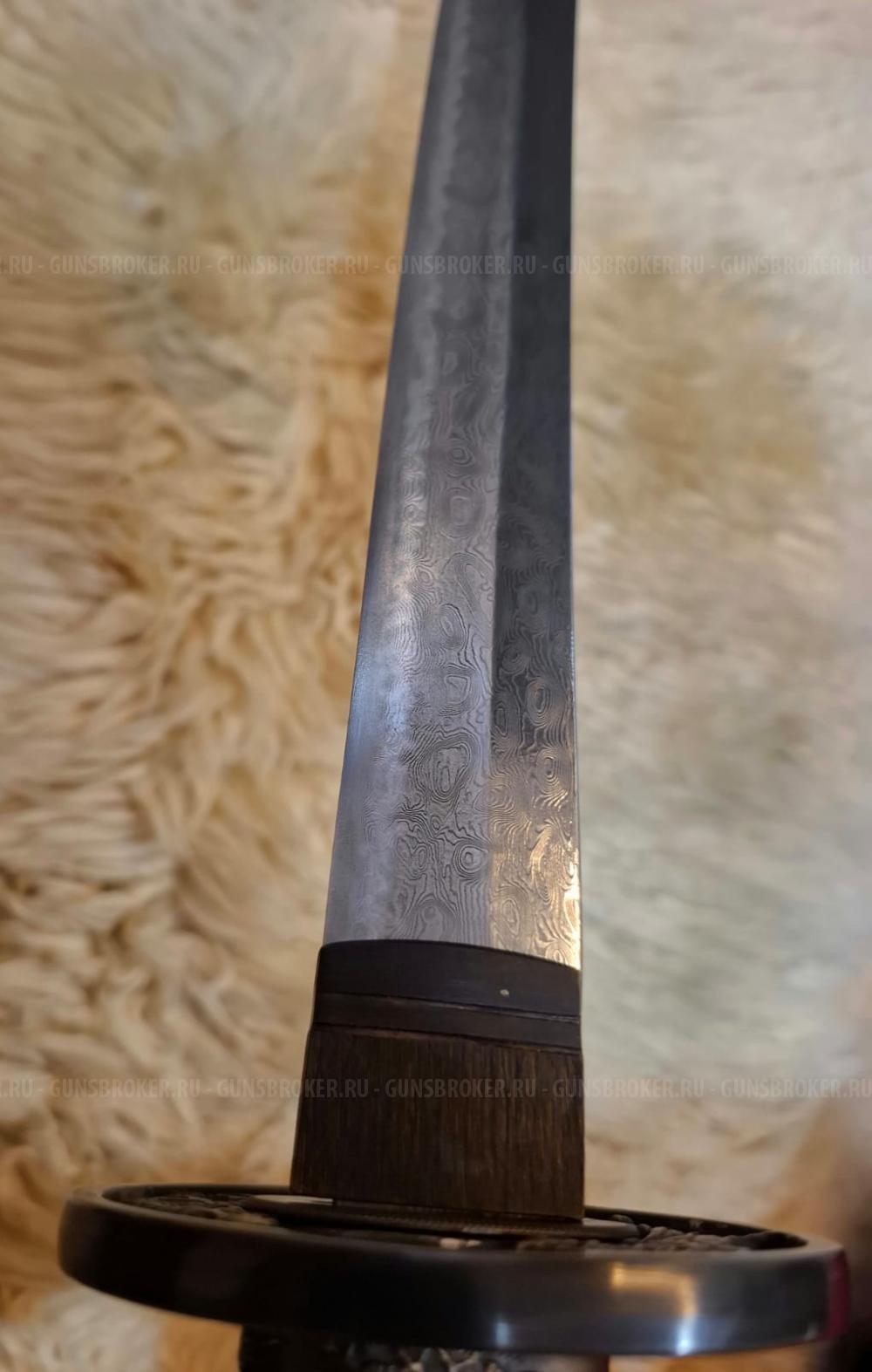ПРОДАНА. Катана «Токугава» дамаск эксклюив