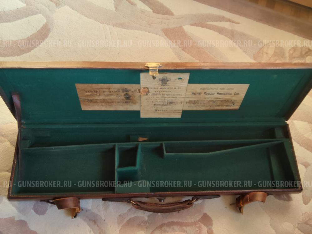  Кейс английский ,конец 19го начало 20 века, Westley Richards (Вестли Ричардс) 