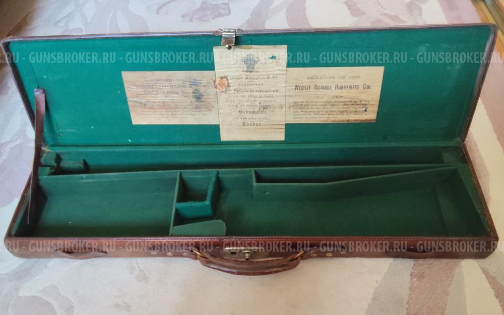  Кейс английский ,конец 19го начало 20 века, Westley Richards (Вестли Ричардс) 