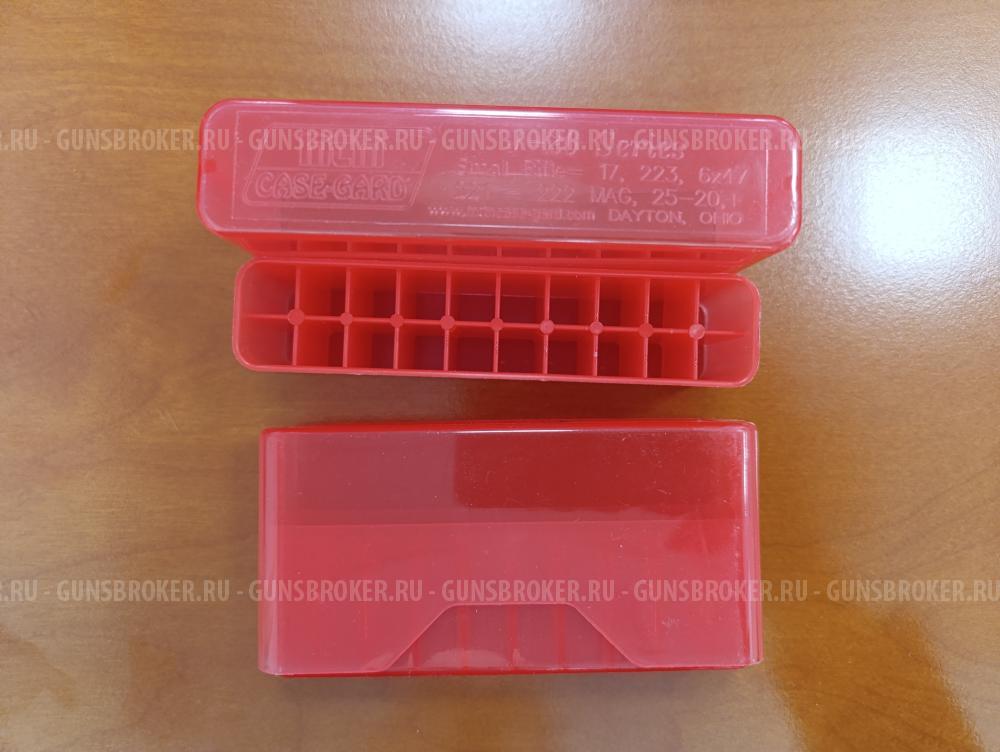 Кейс MTM для хранения 20 нарезных патронов J-20-XS-29