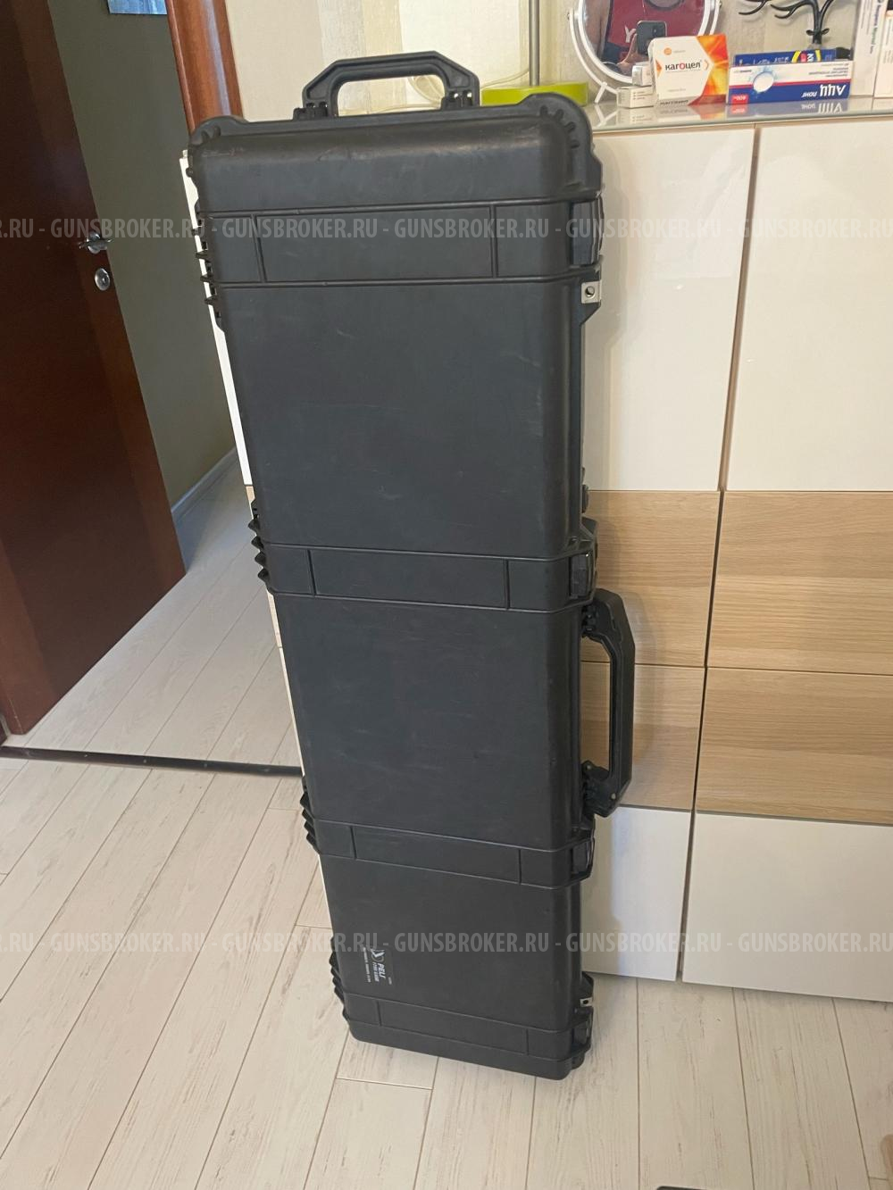 Кейс Peli 1750 case на два ствола, оригинал, Б/У.