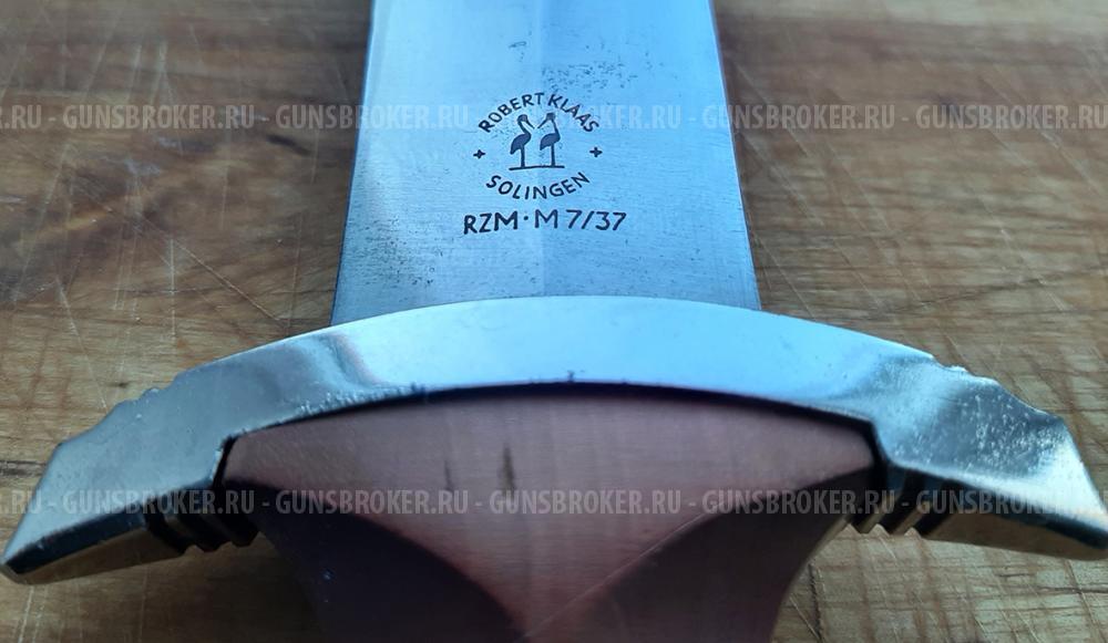 Кинжал немецких штурмовых отрядов СА образца 1933 г. с подвесом