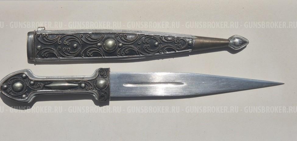 Кинжал нож Кавказ детский инкрустация скань декоративный