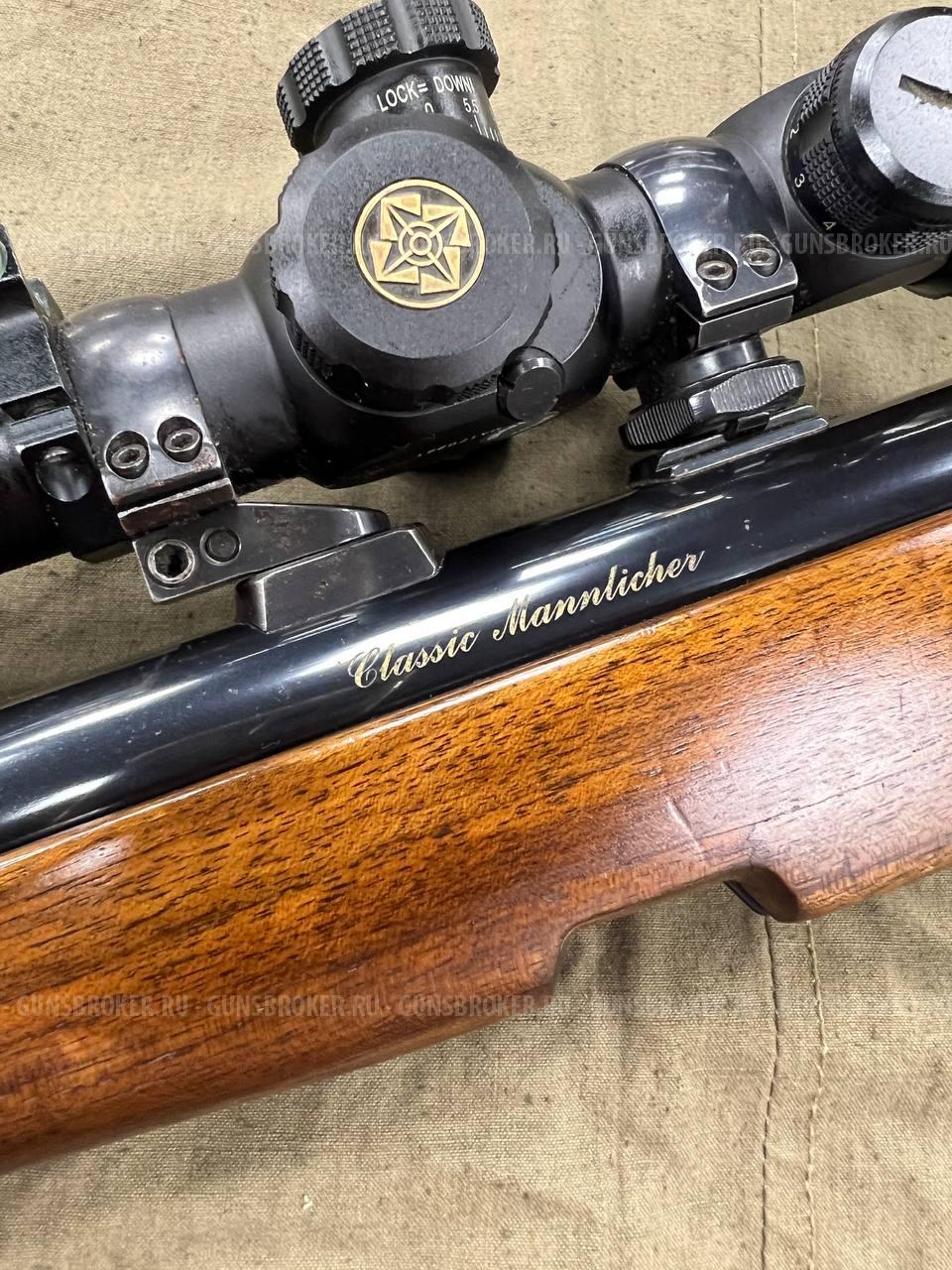 Классический охотничий карабин c продольно-скользящим затвором MANNLICHER SBS 96  223 REM