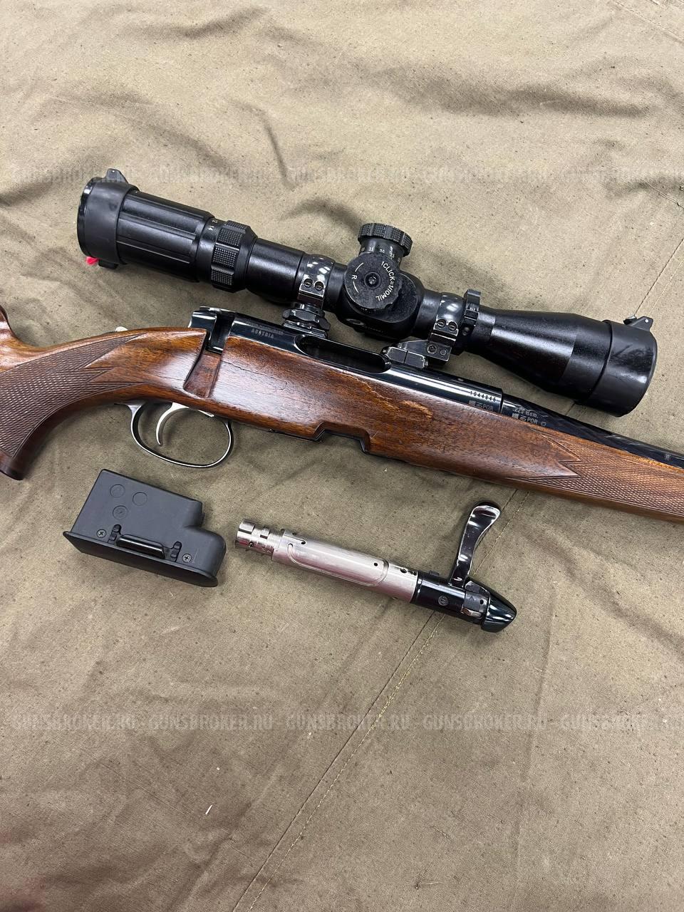 Классический охотничий карабин c продольно-скользящим затвором MANNLICHER SBS 96  223 REM