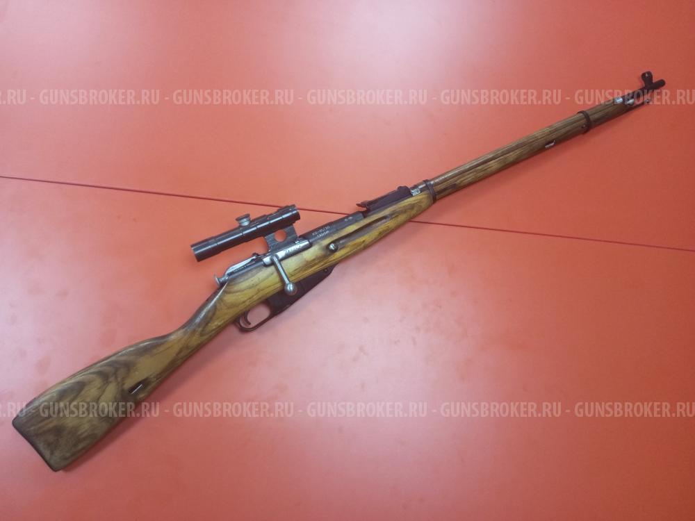 КО-91/30 кал. 7,62х54 с прицелом ПУ 3,5x22
