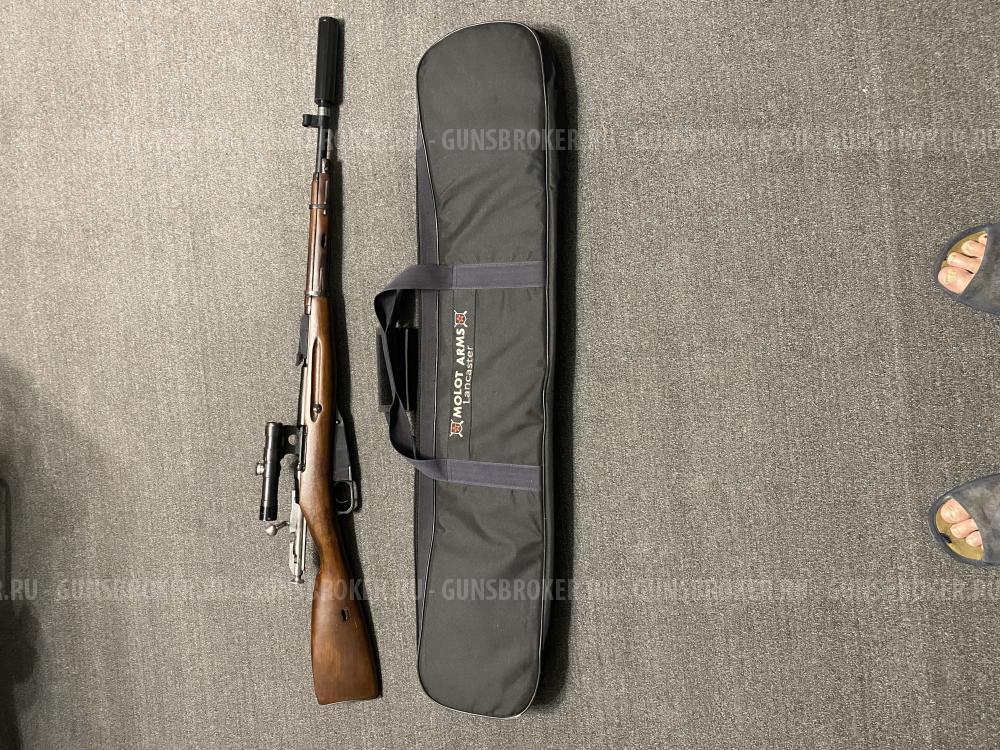 КО44 91/30 Lancaster.  Калибр 9,6 на 53