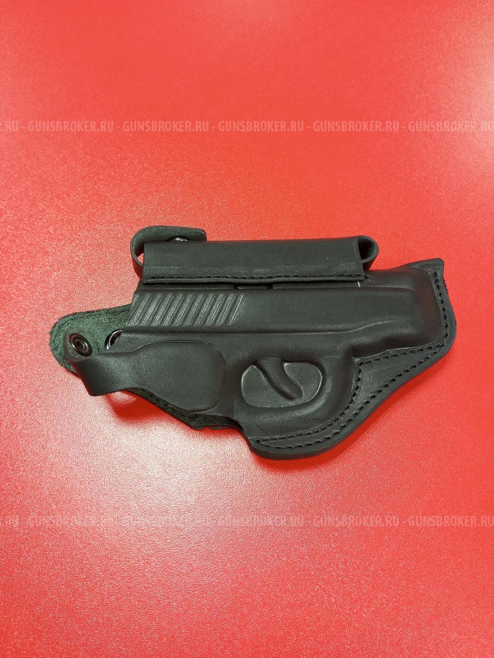 Кобура №3 поясная к пистолету ПМ с запасной обоймой (НОВАЯ)