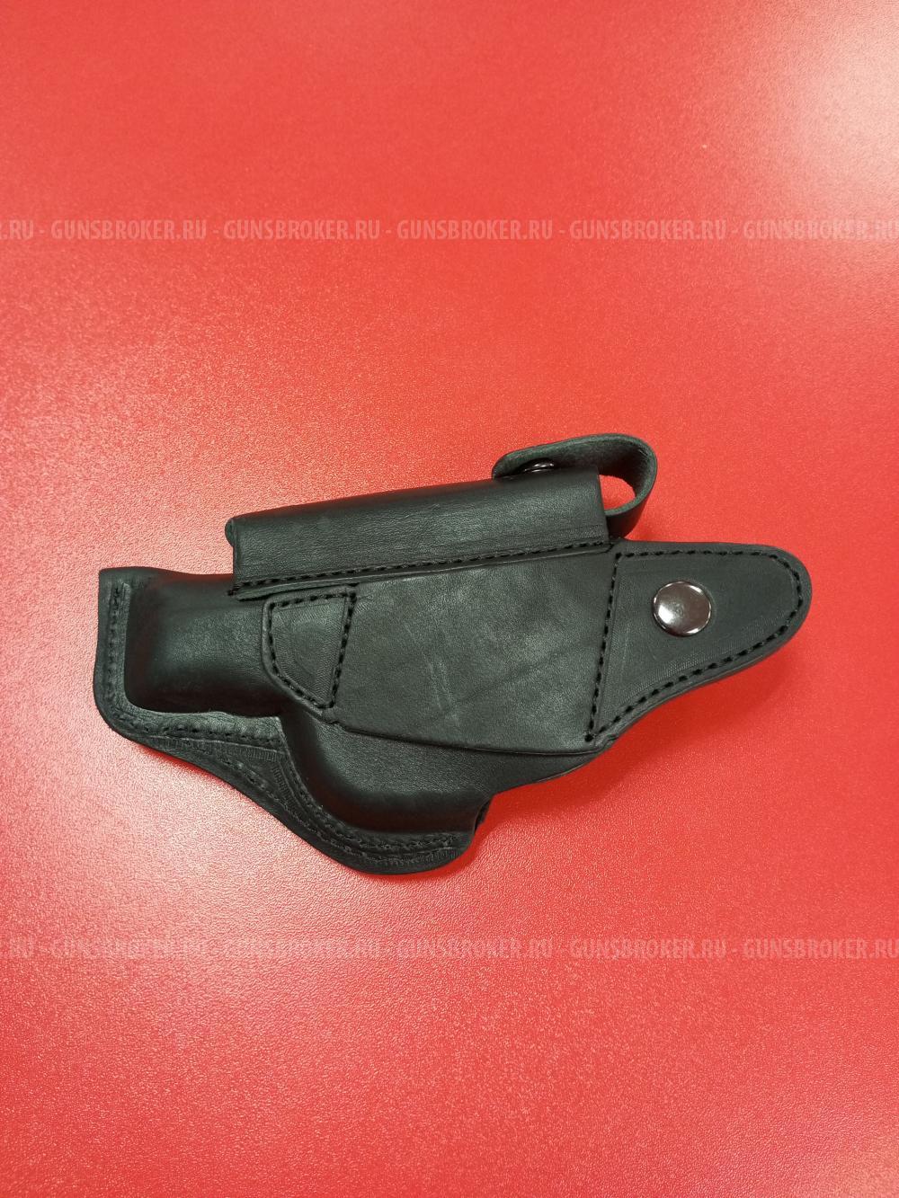 Кобура №4 поясная к пистолету ПМ с запасной обоймой (НОВАЯ)