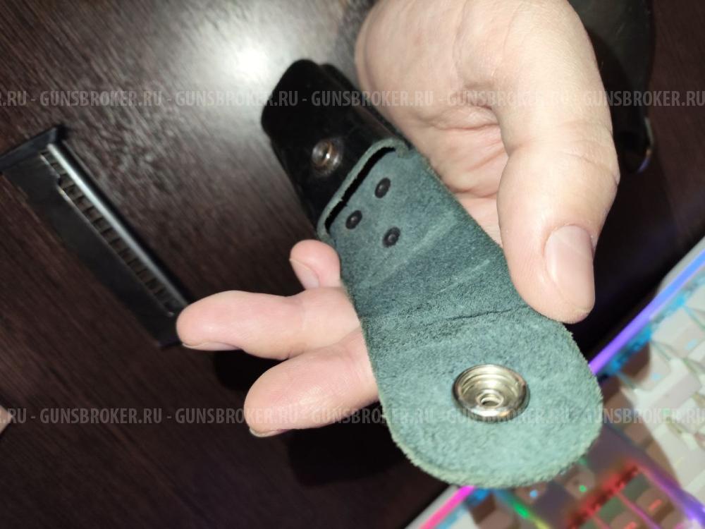 Кобура для пистолета ПМ и магазина на ремень