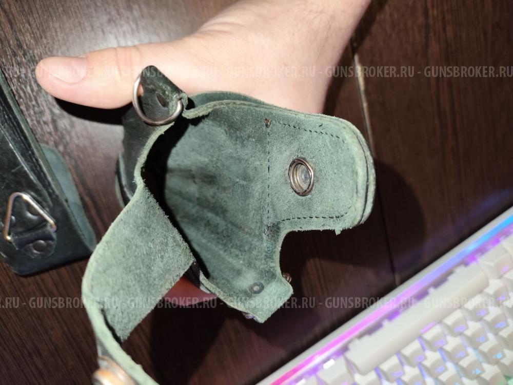 Кобура для пистолета ПМ и магазина на ремень