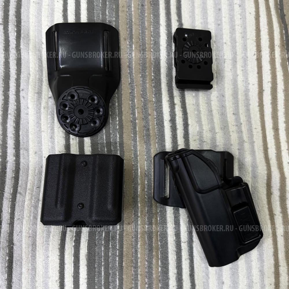 Кобура для ПМ (левша) + паучер для магазинов ПМ Stich Profi