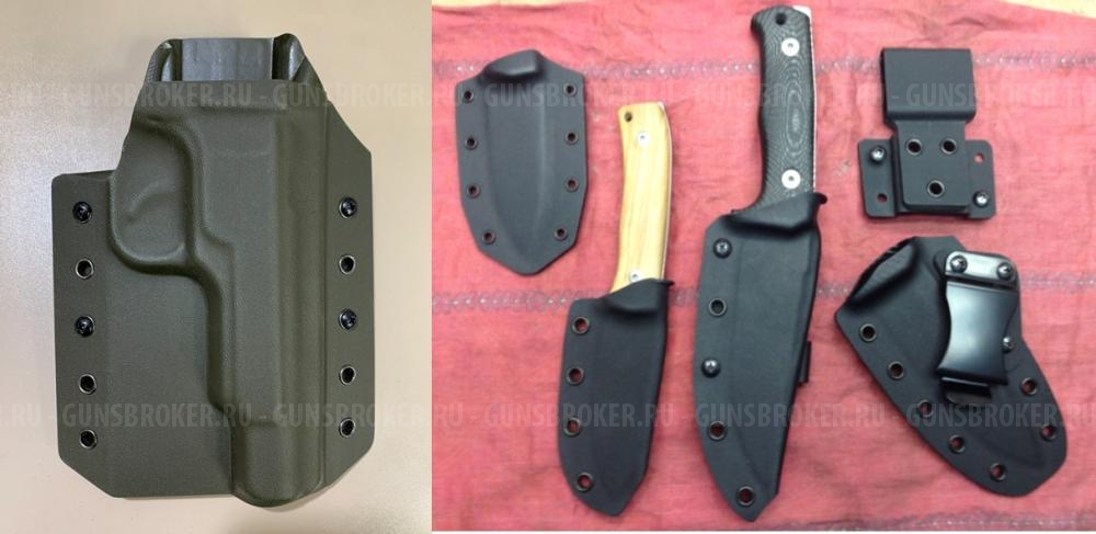 Кобуры для ПМ (ПММ), ПЯ, АПС, G-17, GP Т-12 (11), Хорхе из kydex