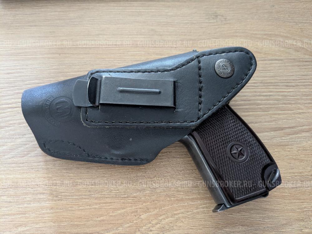 Кобура кожанная HOLSTER izhevsk чёрная 