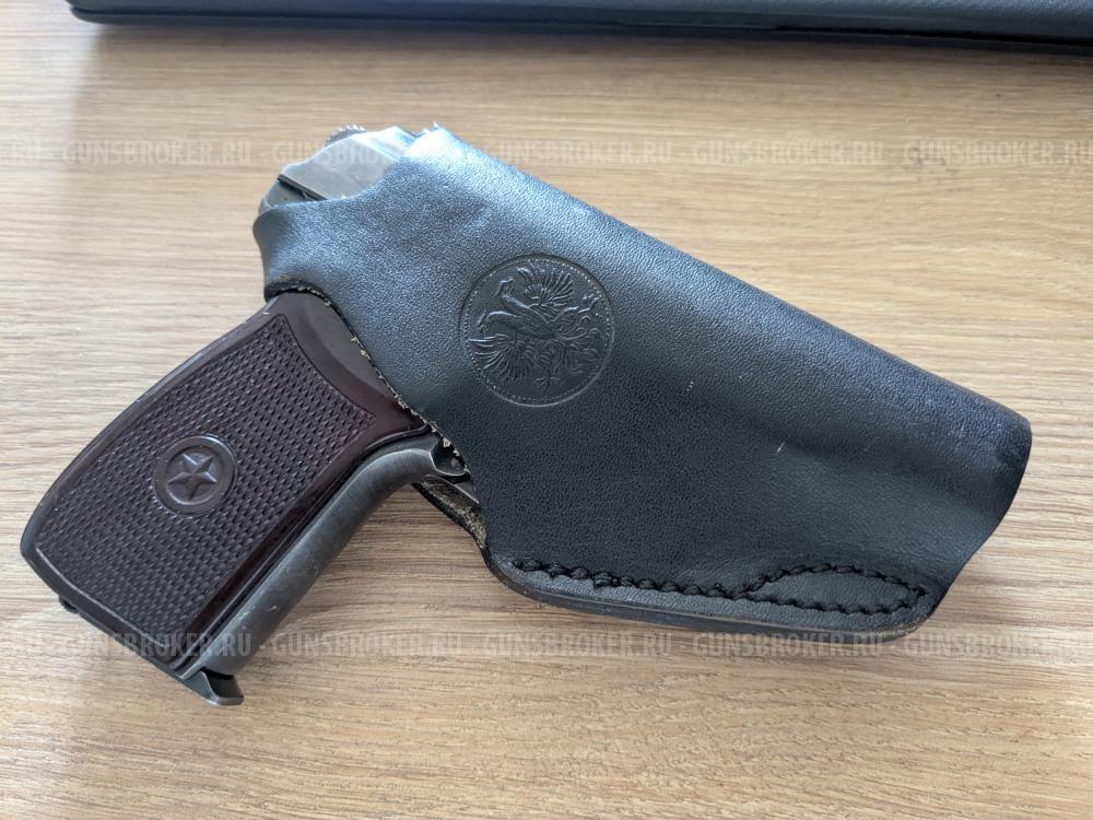 Кобура кожанная HOLSTER izhevsk чёрная 