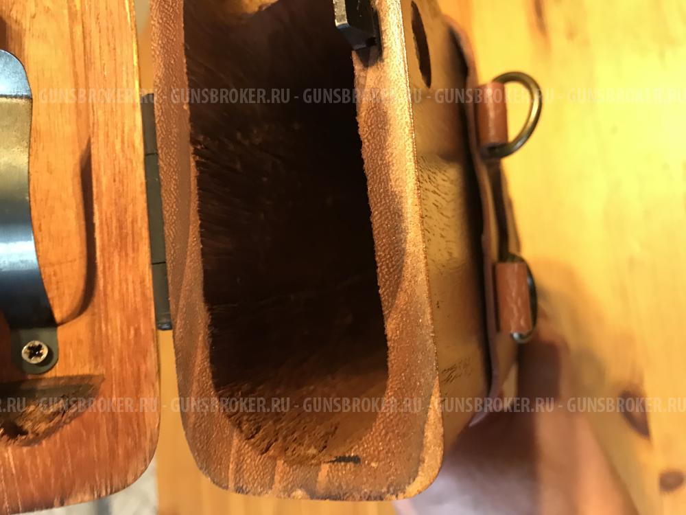 Кобура маузера деревянная с подвесом 