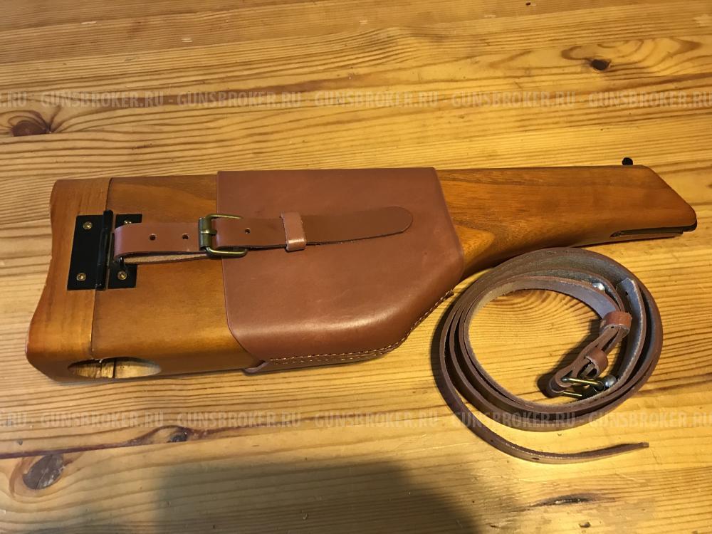 Кобура маузера деревянная с подвесом 