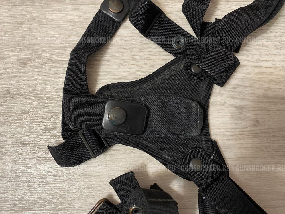 Кобура оперативная ПМ / ИЖ c отделением для зaпaсного мaгaзина