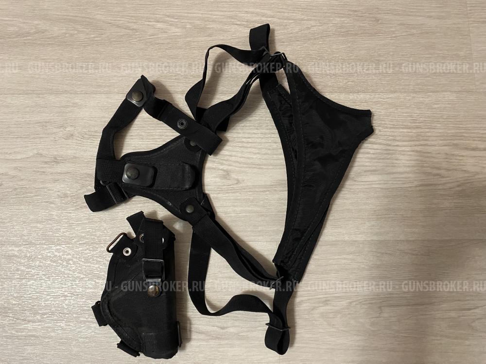 Кобура оперативная ПМ / ИЖ c отделением для зaпaсного мaгaзина