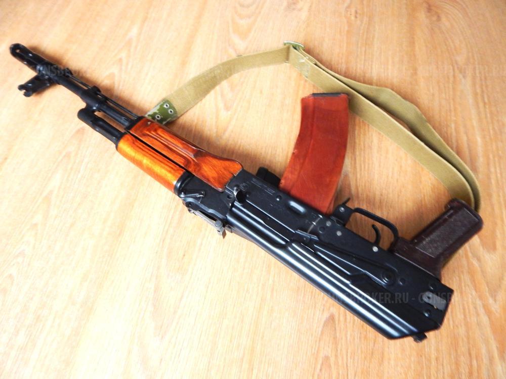 Макет АКС-74, в дереве. Идеальный, с комплектом. Ижевск.