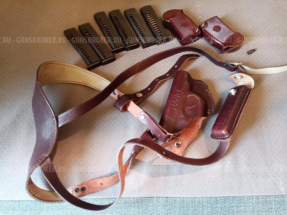 Кобура портупея бакелит магазин обойма