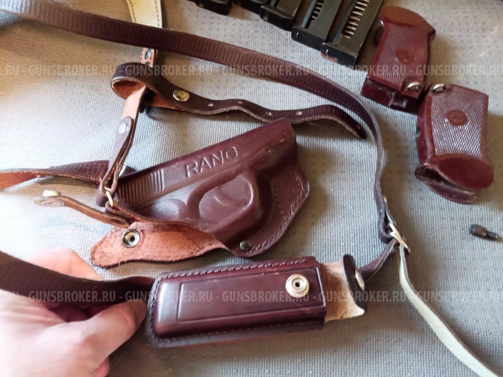 Кобура портупея бакелит магазин обойма