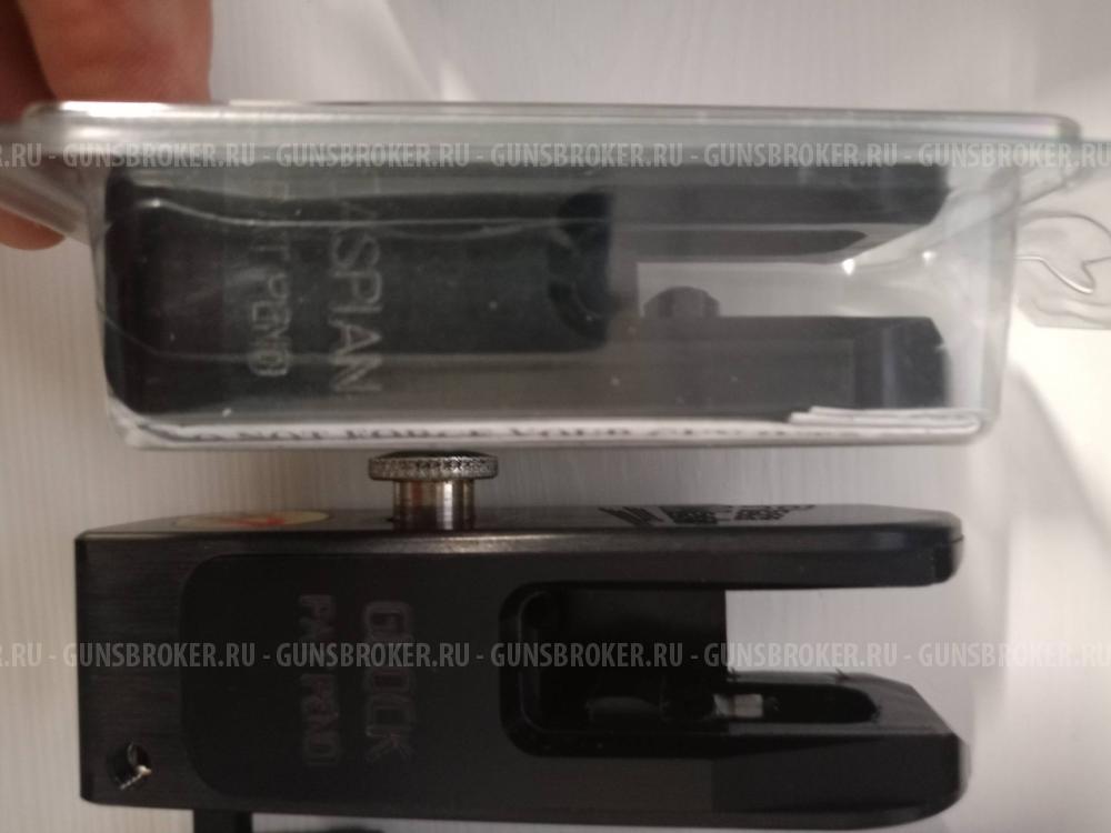 КОБУРЫ ТИПА RACER MASTER ДЛЯ ПИСТОЛЕТОВ МОД. GLOCK  И СМЕННЫЕ МАГНИТНЫЕ БЛОКИ