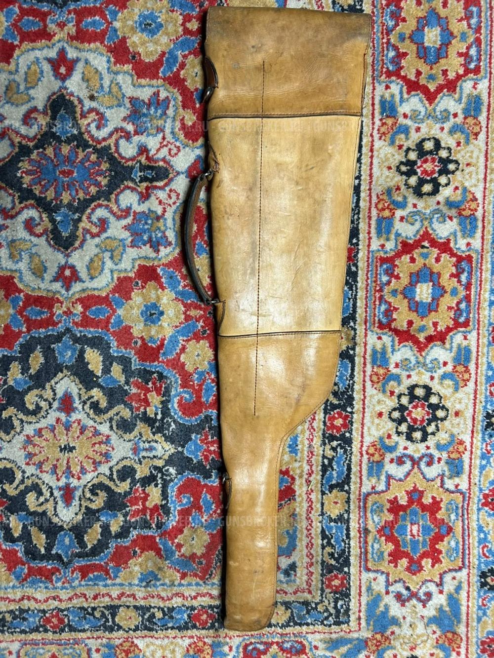 Кожанный чехол для охотничьего ружья
