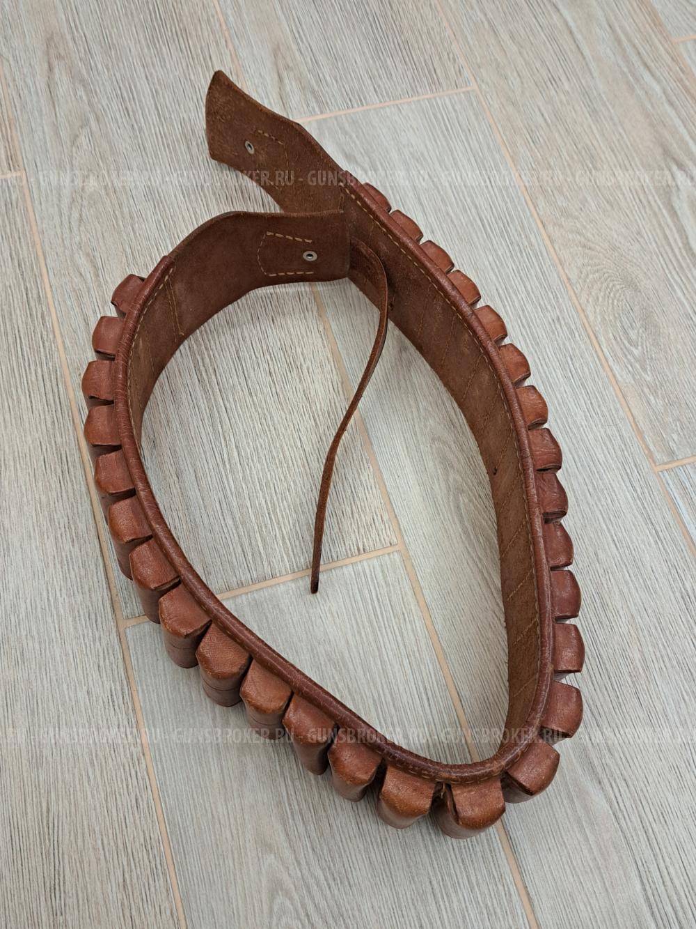 Кожаный патронташ Holland & Holland London